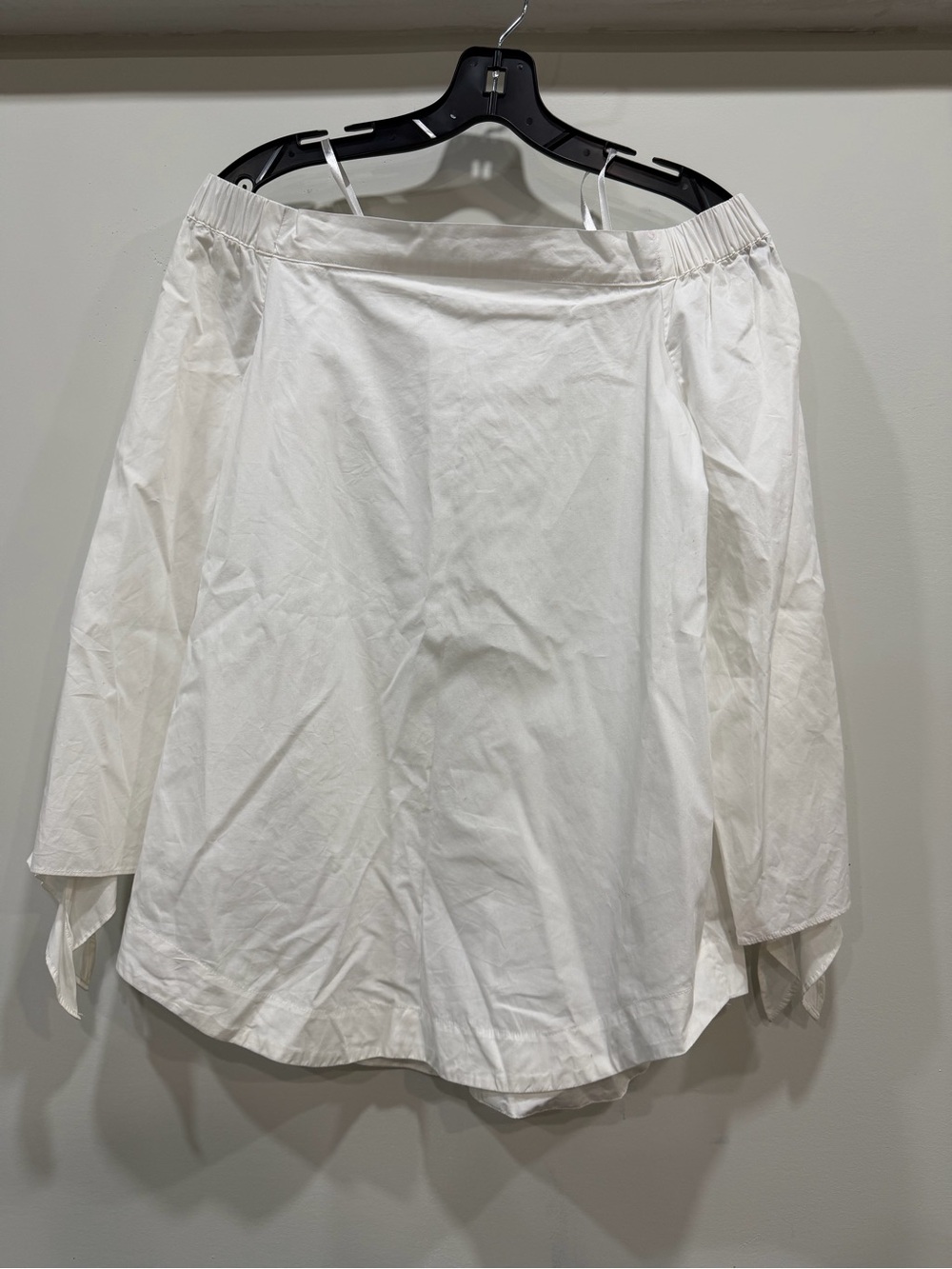 Free People Off-Shoulder White Blouse